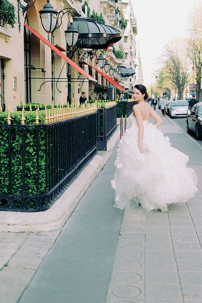 mariée chic à Paris