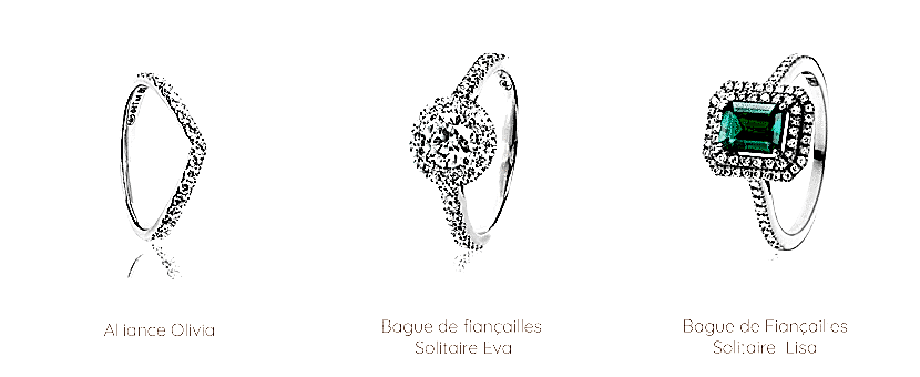 alliance classique et raffinée ou solitaire brillant