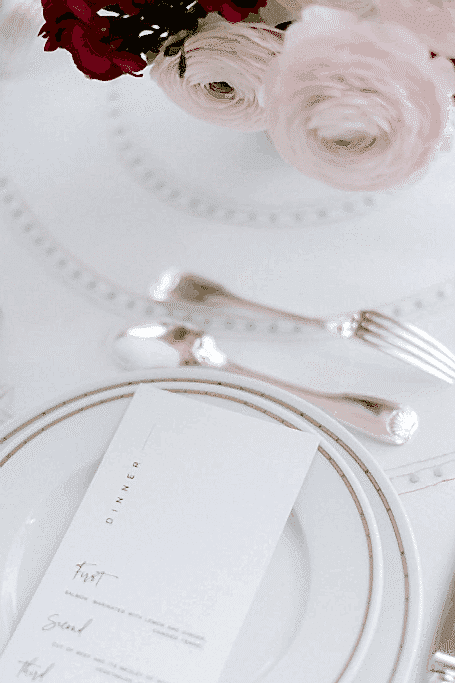 décoration de table pour un mariage à paris 