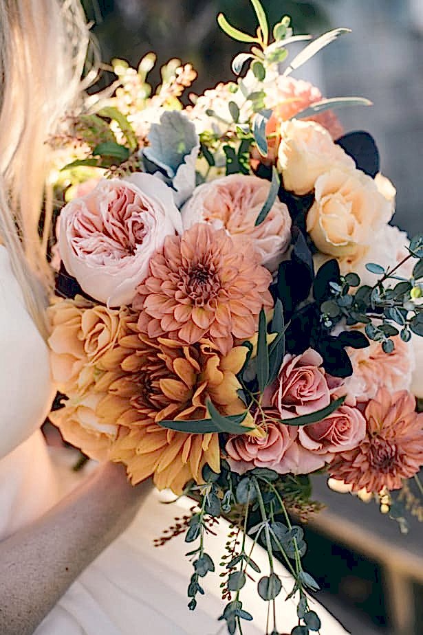 bouquet de mariée automne