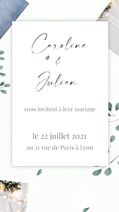 faire part digital