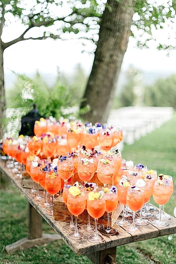 inspiration cocktail mariage