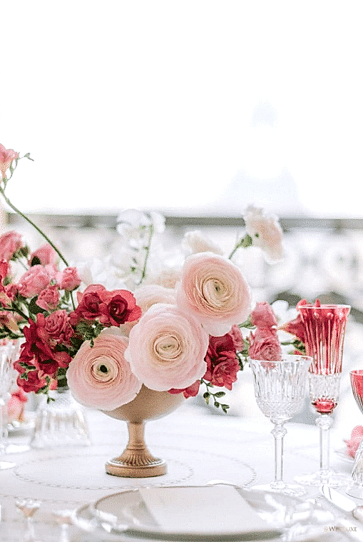 table mariage chic luxe paris