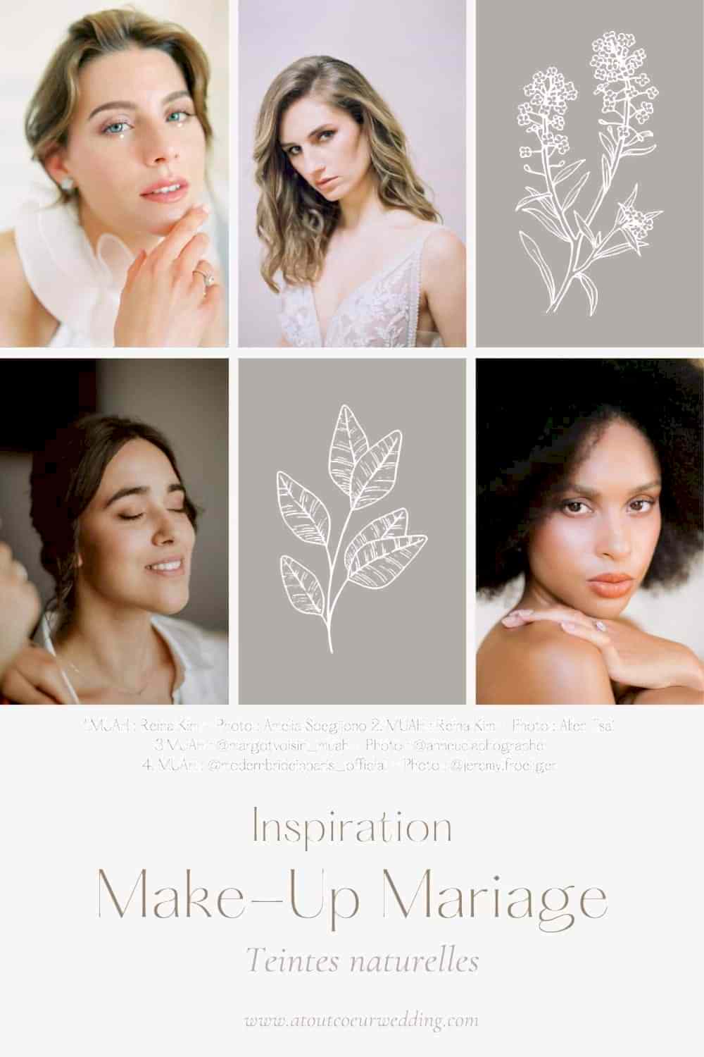 inspiration make-up de mariage