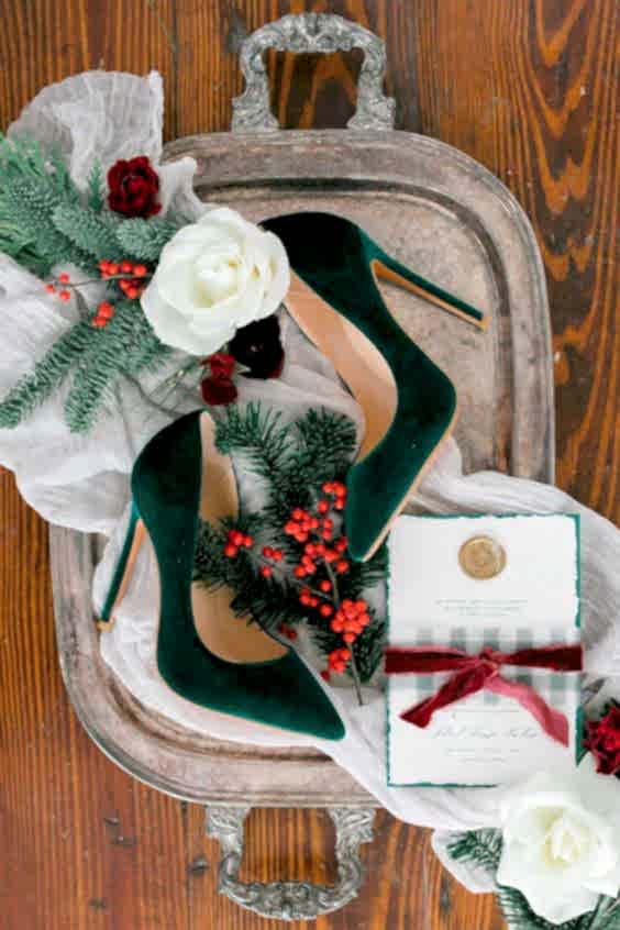 un mariage à Noël